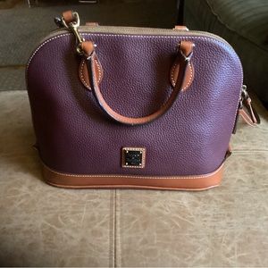 Dooney & Bourke Zip Zip Satchel in EUC